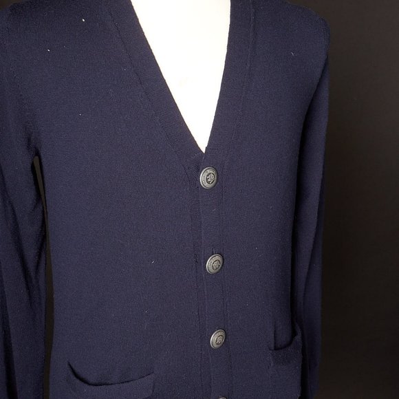 Vintage 1990s Grunge Club Monaco Cardigan Sweater - Picture 4 of 11